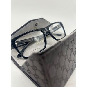 Gucci Black Rectangle Women’s Eyeglasses